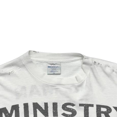 MINISTRY JESUS BUILT HOTROD WHITE BROCKUM XL 0058