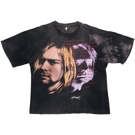 NIRVANA KURT COBAIN EMPIRE MEMORIAL DOUBLE SIDE XL 1616