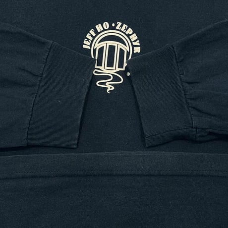 ZEPHYR  LOGO LS TEE NAVY LARGE 2974