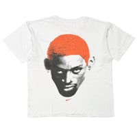 NIKE DENNIS RODMAN ORANGE HEAD WHITE LARGE 9067
