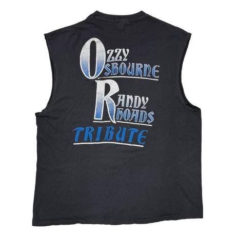 OZZY OSBOURNE x RANDY ROADS TRIBUTE SLEEVELESS HANES XL 5154