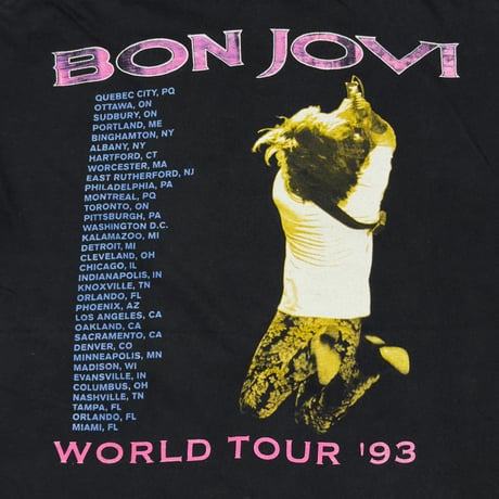 BON JOVI 1993 KEEP THE FAITH WORLD TOUR BROCKUM LARGE 3773