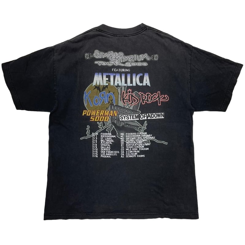 METALLICA SUMMER SANITARIUM TOUR 2000 TEE ALSTY