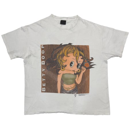 BETTY BOOP 1997 MARIAH CAREY BUTTERFLY PARODY WHITE CHANGES XL 8892