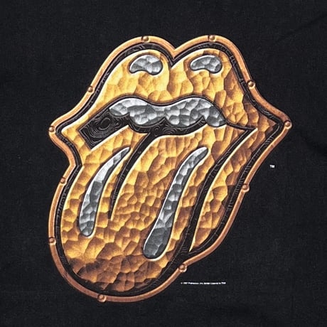 ROLLING STONES BRIDGES TO BABYLON GOLDEN LIP & TONGUE CANADA XL 9720