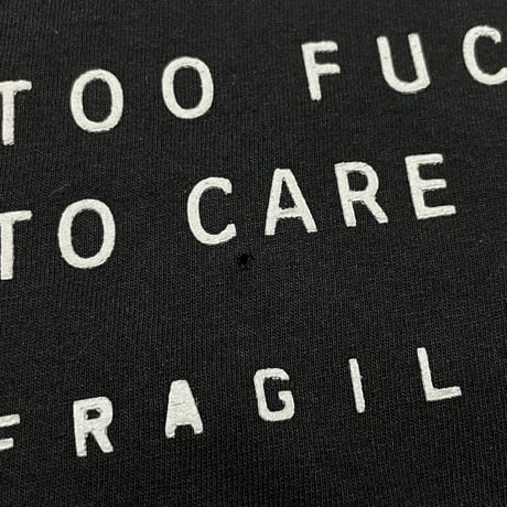 NINE INCH NAILS FRAGILITY TOO FUCKED UP TO CARE ANYMORE LS ALL SPORT LARGE 0629