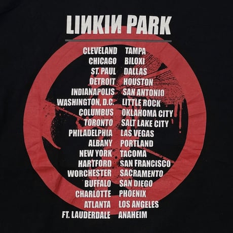 LINKIN PARK HYBRID THEORY TOUR M&O XL 8149
