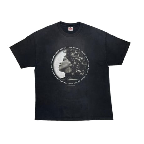 TINA TURNER TWENTY FOUR SEVEN 1999 TEE ALSTYLE XL 1277