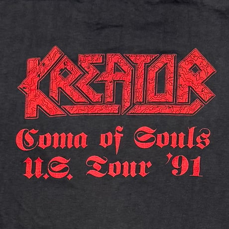 KREATOR COMA OF SOULS US TOUR '91 LARGE 9263