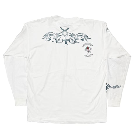DENNIS RODMAN TATTOO LS WHITE XL