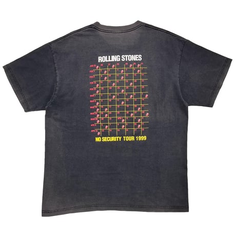 THE ROLLING STONES NO SERUCITY TOUR 1999 SOF TEE TEEJAYS XL 6019