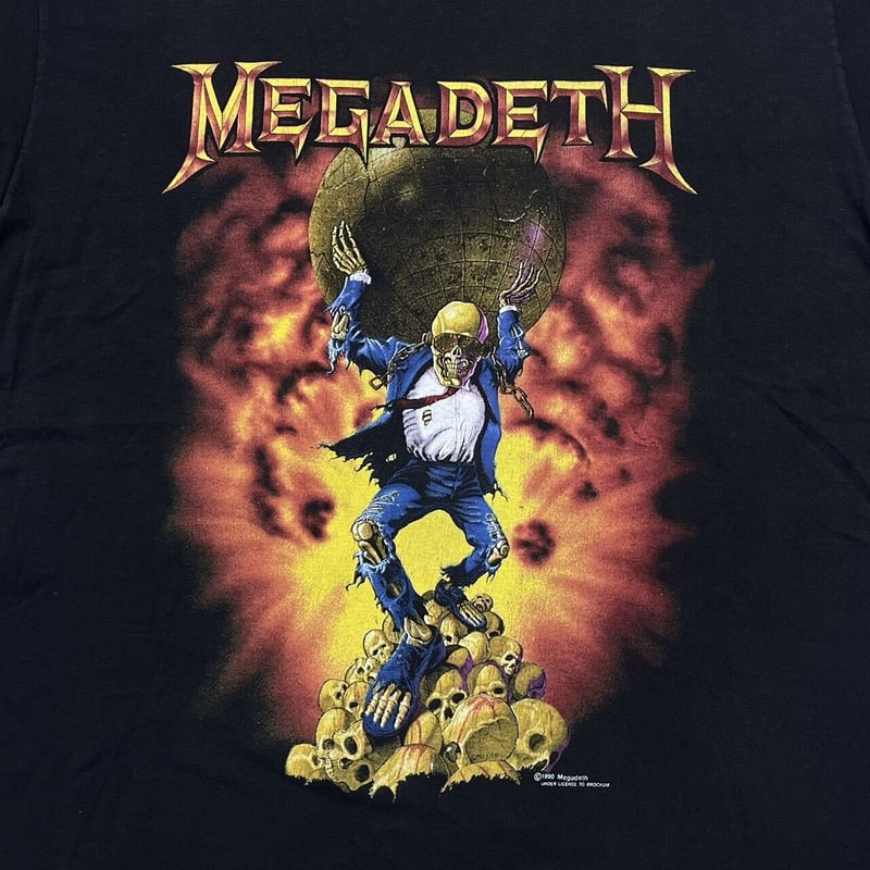 MEGADETH OXIDATION OF THE NATIONS WORLD TOUR 19