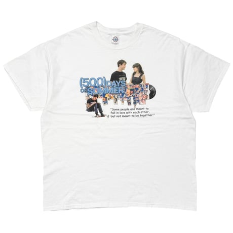 500 DAYS OF SUMMER MOVIE PROMO WHITE DELTA XL 6917