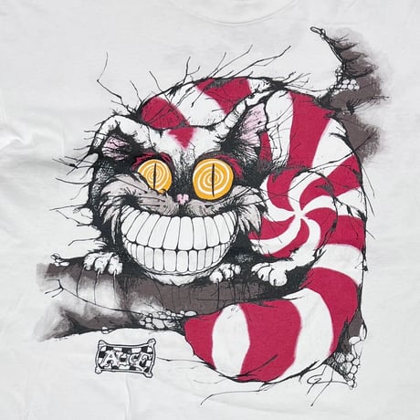 ALICE IN WONDERLAND CHESHIRE CAT WHITE ANDAZIA XL 7169