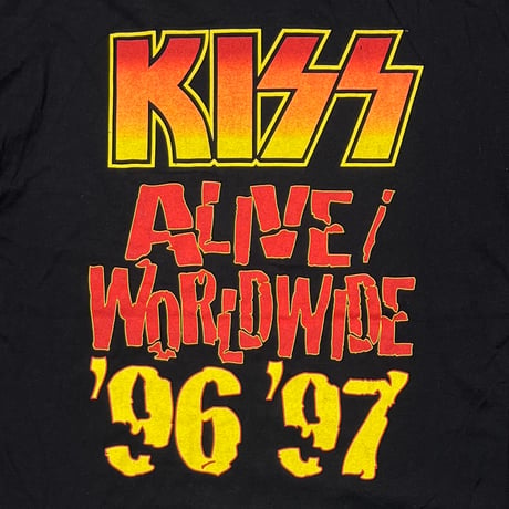 KISS ALIVE WORLDWIDE 96-97 ANVIL XL 9050