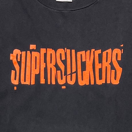 SUPER SUCKERS ORANGE LOGO ONEITA XL 5577