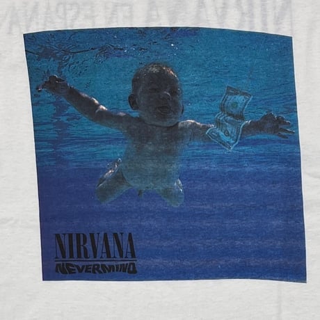 NIRVANA NEVERMIND EN ESPANA WHITE FITS LARGE 97093