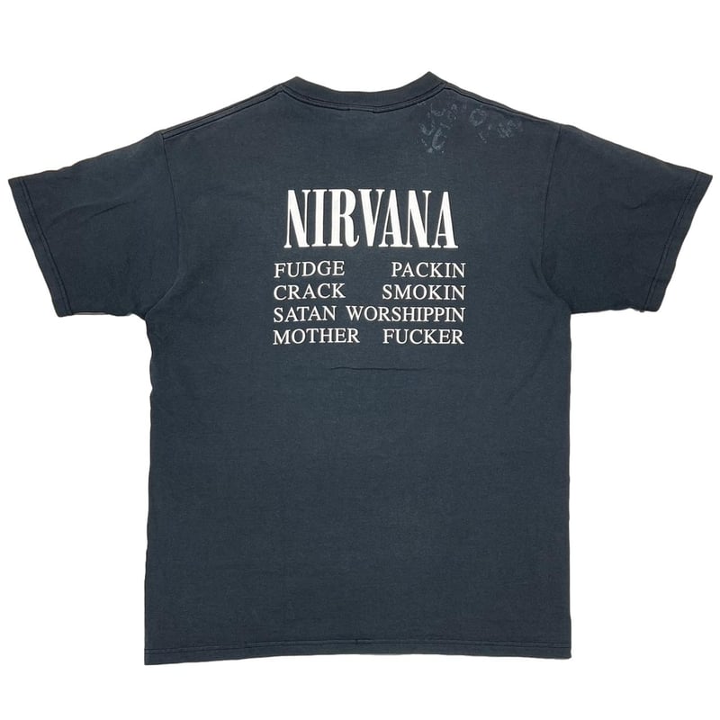 トップス NIRVANA 00s VESTIBULE 1996 ANVIL LARGE NIRVANA 00s VESTIBULE 1996 ANVIL LARGE