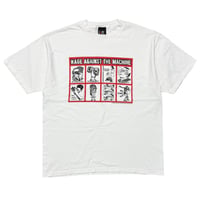 RAGE AGAINST THE MACHINE 1999 BARBARA KRUGER WHITE GIANT XL 8640