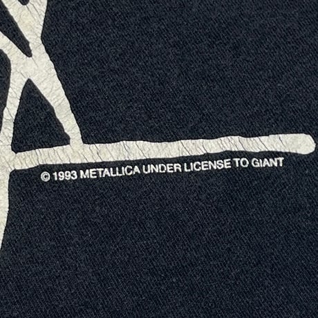 METALLICA 1993 METALLIFUKINCA BEEN THERE DONE FITS XL 6752