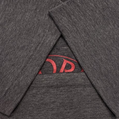 NIKE 80s AIR JORDAN LOGO RED GREY LARGE 8187