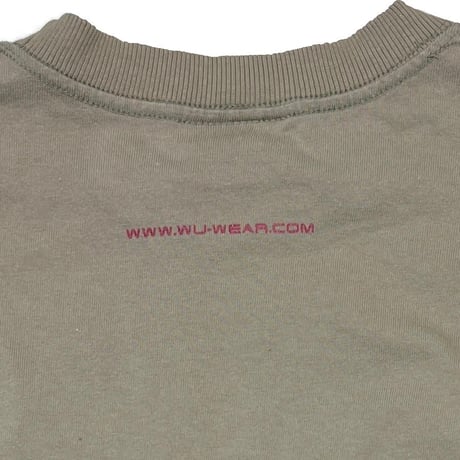 WU-TANG CLAN WU WEAR LOGO LS KHAKI LARGE 7036