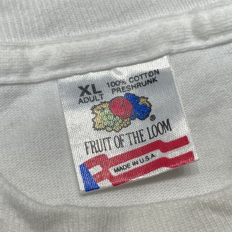 MARLBORO A$AP ROCKY WEARING ADS POCKET TEE WHITE FRUIT OF THE LOOM XL 8208