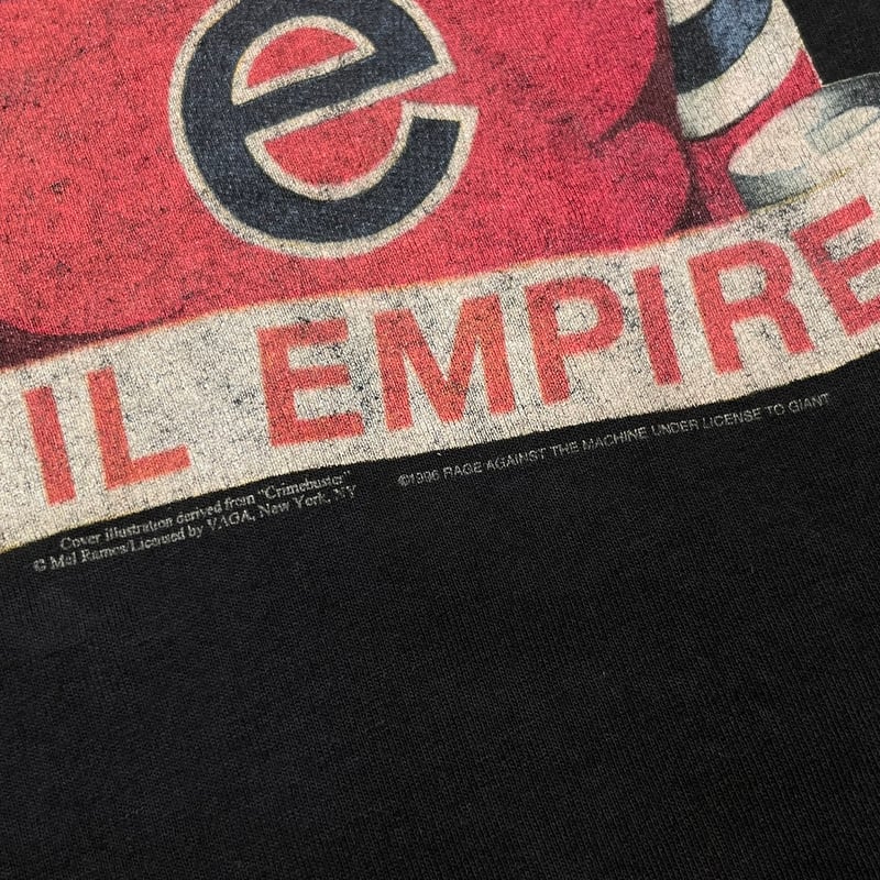 RAGE AGAINST THE MACHINE EVIL EMPIRE GIANT BY T