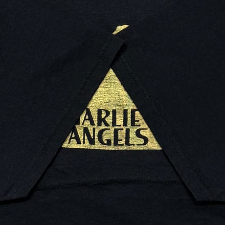 CHARLIE'S ANGEL MOVIE PROMO GOLD PRINT HANES XL 9206