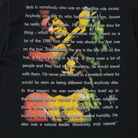 BOB MARLEY RAP GRAPHIC JERZEES XL 4287