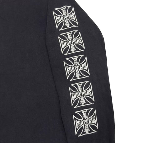 WEST COAST CHOPPERS IRON CROSS LONG BEACH LA LS LARGE 5909