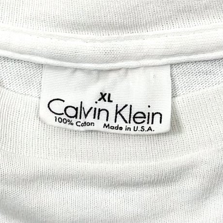 CALVIN KLEIN CK ONE LOGO WHITE XL 0685