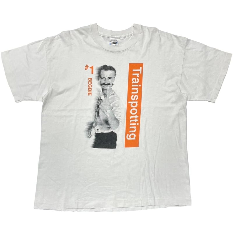 90’s Trainspotting #1BEGBIE screenタグ　XL TRAINSPOTTING #1 BEGBIE SCREEN STARS XL 7899 |