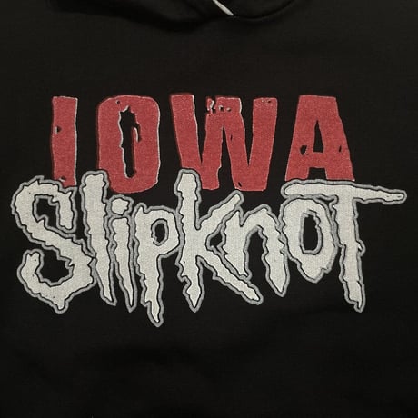 SLIPKNOT IOWA HOODIE BLACK EURO BOOTLEG FITS XL 5821