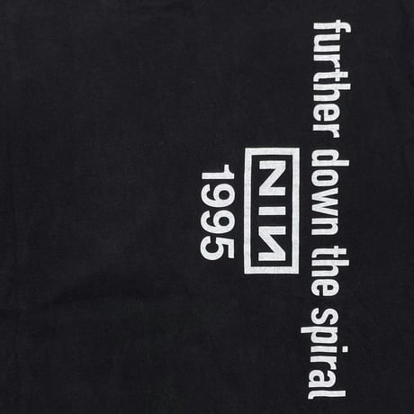 NINE INCH NAILS FURTHER DOWN THE SPIRAL HANES XL 8771