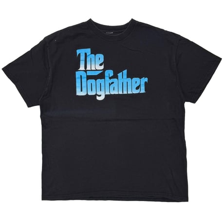 OLD&VINTAGE THE DOGFATHER BLUE TEXT FITS XL 3949