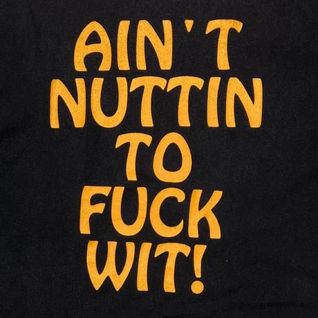 WU-TANG CLAN AIN'T NUTTIN TO FUCK WIT! BOOTLEG URBAN POWER GEAR TAG MADE IN USA XL 1521