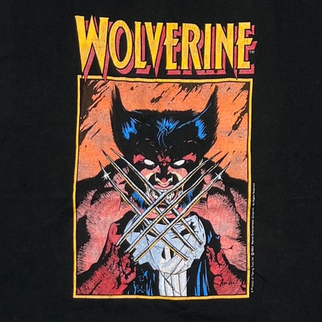 MARVEL X-MEN WOLVERINE 1989 SLEEVELESS FRUIT OF THE LOOM XL 6572