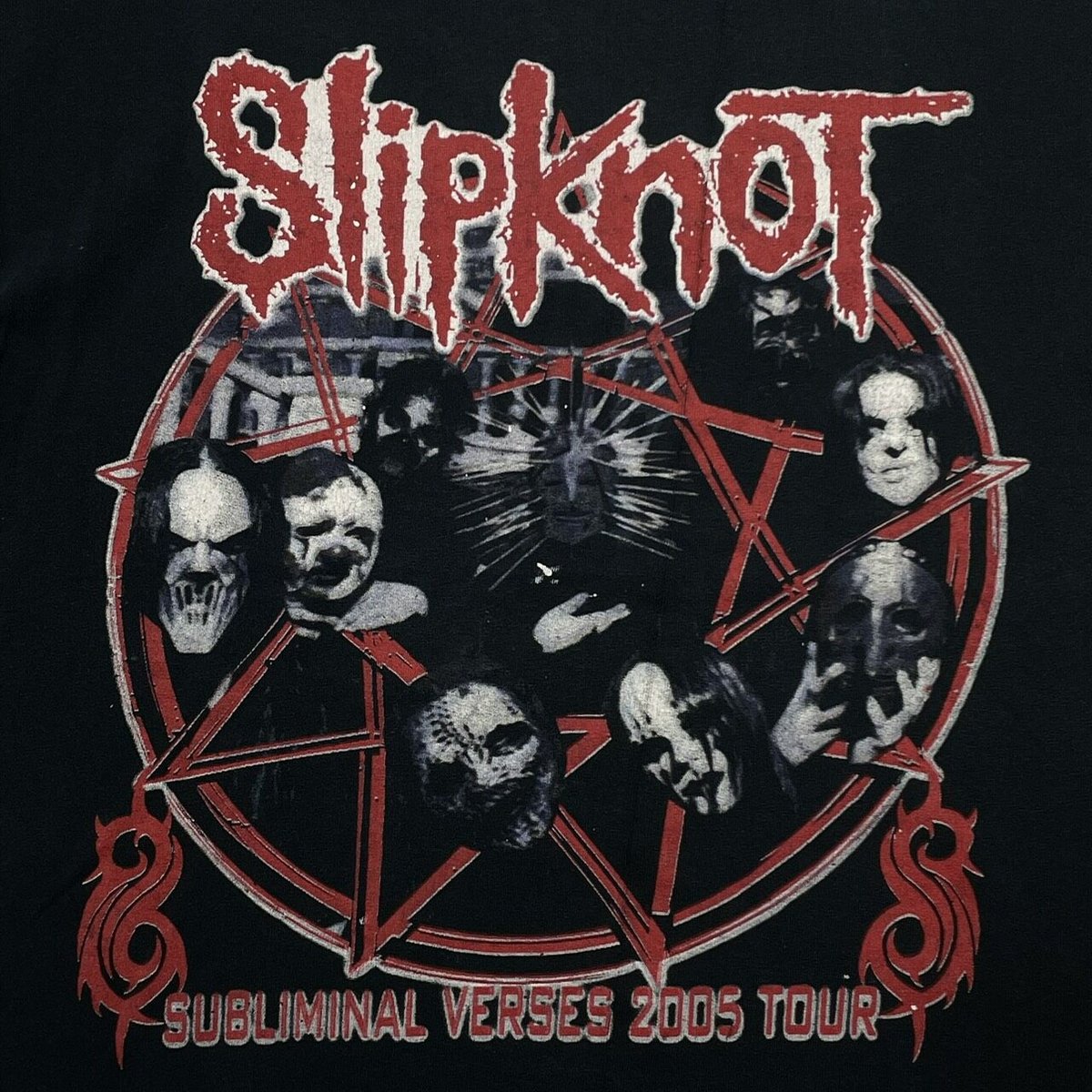 SLIPKNOT SUBLIMINAL VERSES 2005 TOUR JERZEES XL
