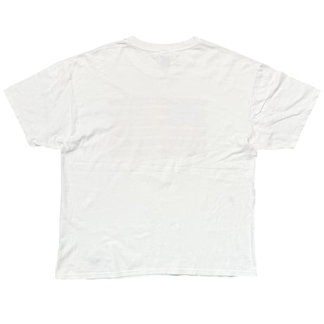 [MORE SALE] Budweiser 1999 AMERICAN FLAG LOGO WHITE Stedman by Hanes XL 5880