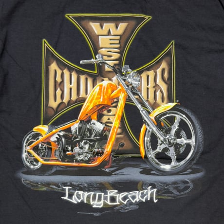 WEST COAST CHOPPERS IRON CROSS & MOTORCYCLE FITS LARGE 5306