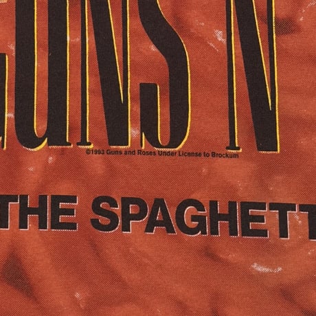 GUNS N' ROSES THE SPAGHETTI INCIDENT? OVP ORANGE ANVIL LARGE 2182