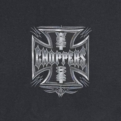 WEST COAST CHOPPERS METALLIC IRON CROSS LS LARGE 5302