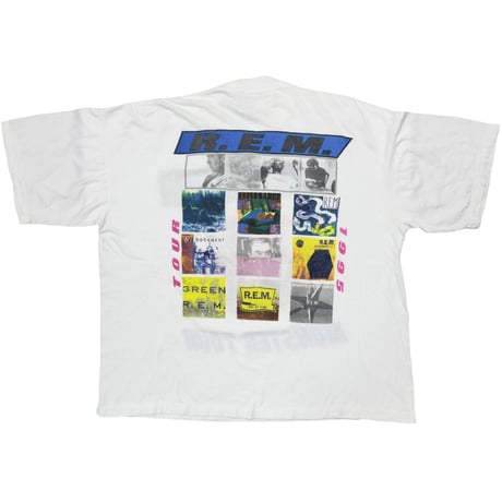 R.E.M. MONSTER TOUR 1995 WHITE XL 2187