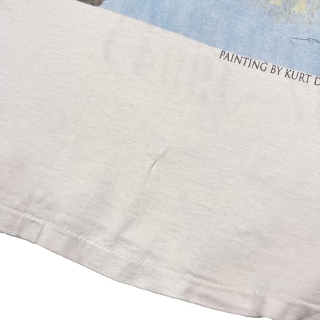NIRVANA KURT COBAIN MEMORIAL ADULT WHITE anvil LARGE 6713
