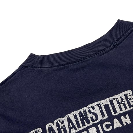 RAGE AGAINST THE MACHINE BARBARA KRUGER Who is beyond the law ? NAVY FITS LARGE 6033