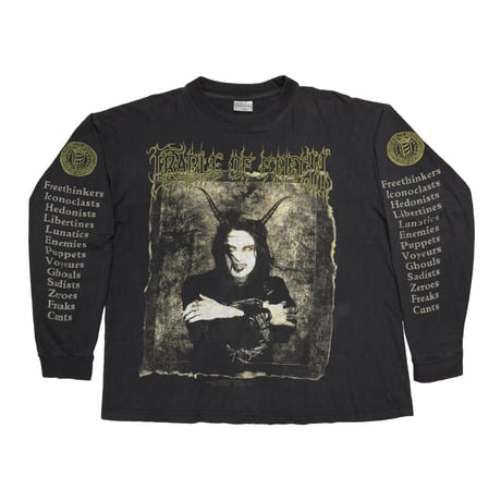 CRADLE OF FILTH 1998 THE WALL-EYED VAIN & INSANE LS EURO XL 5939