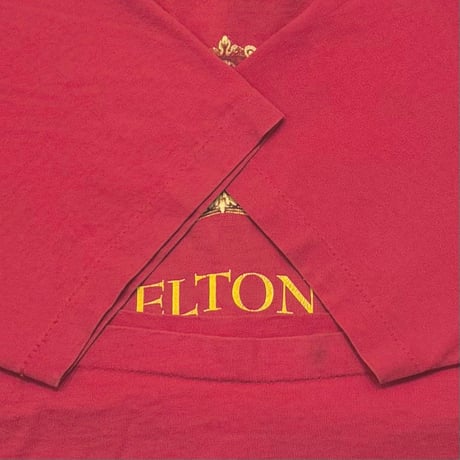 ELTON JOHN GIANNI VERSACE WORLD TOUR FADED RED FITS LARGE 8505