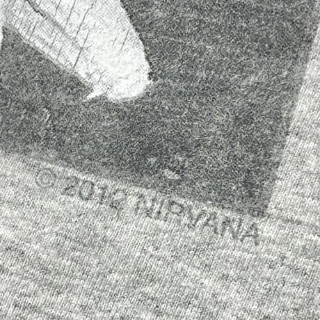 NIRVANA MEMBER PHOTOS BOOTLEG TEE GREY 3XL 0359