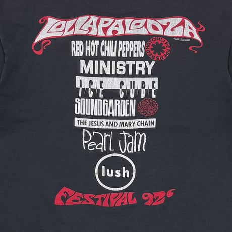 LOLLAPALOOZA 1992 FESTIVAL FITS XL 1465